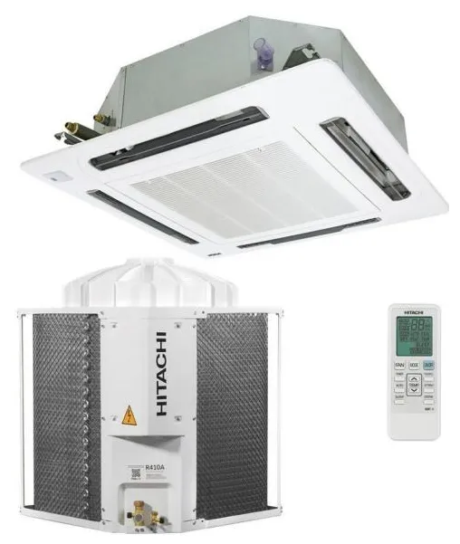 Ar-Condicionado Split Cassete Hitachi PrimAiry 36000 BTUs Frio SCI36F3L