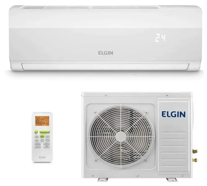 Ar-Condicionado Split Hi Wall Elgin Trend 9000 BTUs Quente/Frio Inverter HTQI09B2FA / HTQE09B2NA