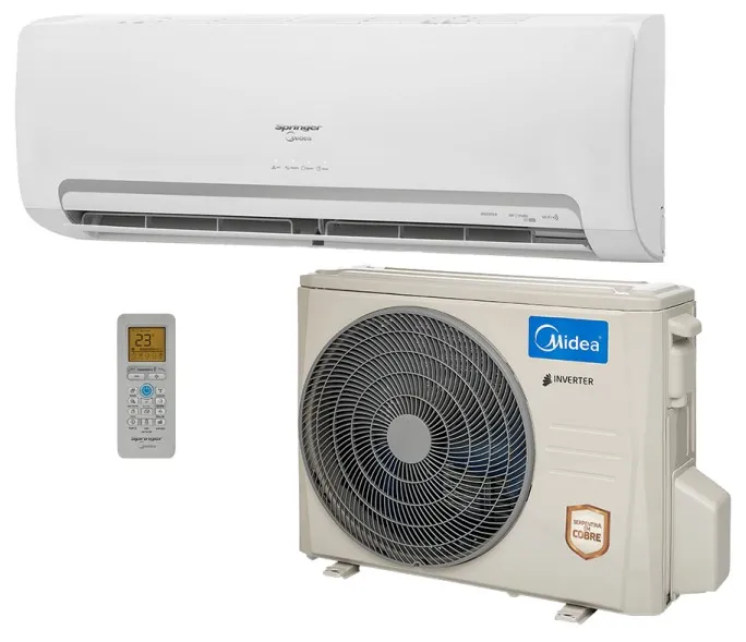 Ar-Condicionado Split Hi Wall Springer Midea 23000 BTUs Frio Inverter 42MBCA24M5 / 38MBCA24M5