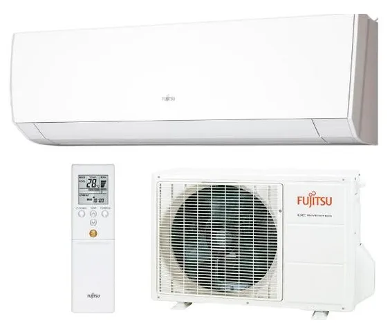 Ar-Condicionado Split Hi Wall Fujitsu 12000 BTUs Quente/Frio Inverter ASBG12LMCA