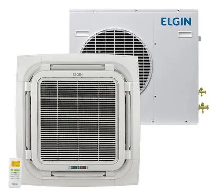 Ar-Condicionado Split Cassete Elgin Eco 36000 BTUs Frio KEFI36B2NC / OUFE36B2NB