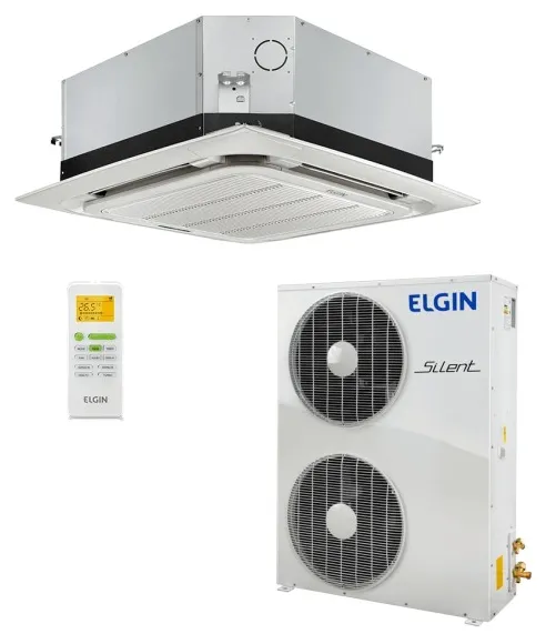 Ar-Condicionado Split Cassete Elgin Eco 48000 BTUs Frio KEFI48B2NC / OUFE48B3NA