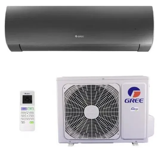 Ar-Condicionado Split Hi Wall Gree G-Diamond 12000 BTUs Quente/Frio Inverter GWH12QC-D3DNB8M/O / GWH12ACC-D3DNA1M/I