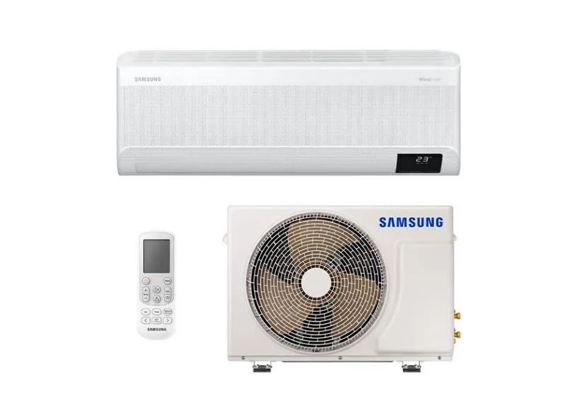 Ar-Condicionado Split Hi Wall Samsung Wind Free Connect 12000 BTUs Frio Inverter AR12CVFAMWK