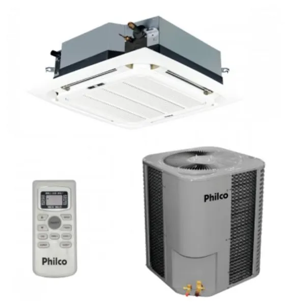 Ar-Condicionado Split Cassete Philco 55000 BTUs Inverter Controle Remoto Frio PAC60000ICFM5