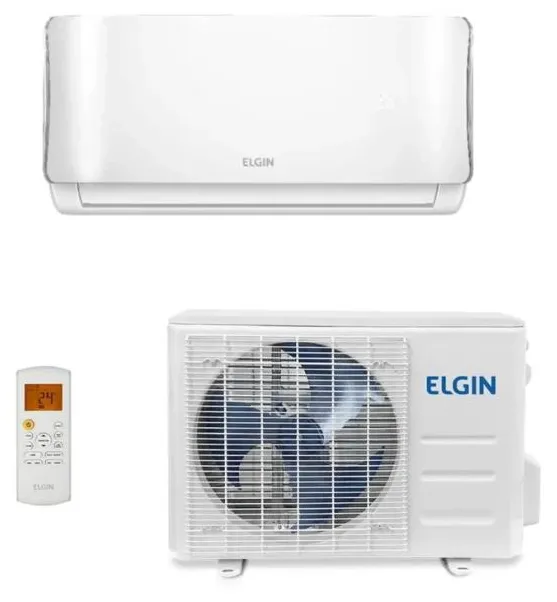 Ar-Condicionado Split Hi Wall Elgin Eco Life 12000 BTUs Quente/Frio Inverter HXQE12B2NA HXQI12B2FA