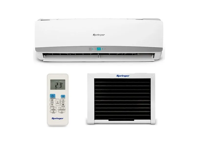 Ar-Condicionado Split Hi Wall Springer Window 9000 BTUs Frio 42MWCC09S8 / 38MWCC09S8