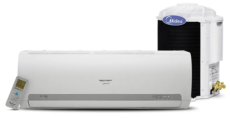 Ar-Condicionado Split Hi Wall Springer Midea 18000 BTUs Quente/Frio 42MAQA18S5 / 38KQX18S5