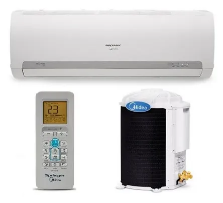 Ar-Condicionado Split Hi Wall Springer Midea 12000 BTUs Quente/Frio 42MAQA12S5 / 38KQX12S5