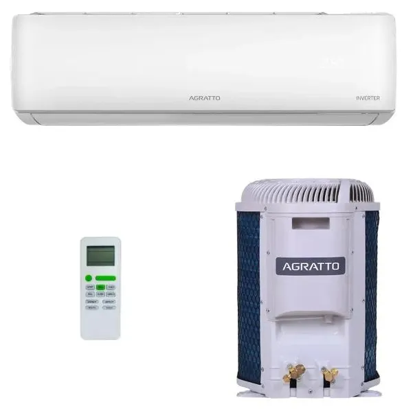 Ar-Condicionado Split Hi Wall Agratto Eco Top 9000 BTUs Frio Inverter EICST9FR4-02