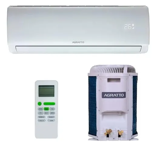 Ar-Condicionado Split Hi Wall Agratto One Top 9000 BTUs Frio ACST9FER402 / ACST9FIR402