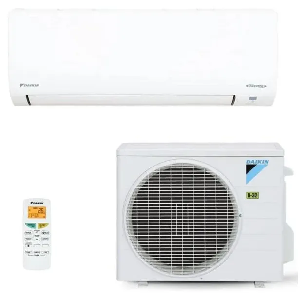 Ar-Condicionado Split Hi Wall Daikin EcoSwing Smart 12000 BTUs Quente/Frio Inverter FTHP12Q5VL / RHP12Q5VL