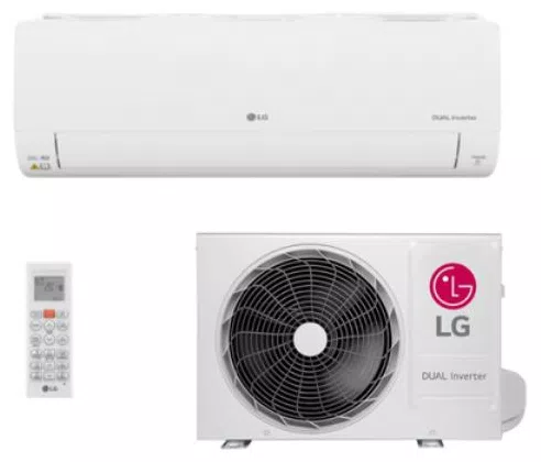 Ar-Condicionado Split Hi Wall LG Dual Inverter Voice UV Nano 12000 BTUs Quente/Frio S4-W12JA3XA