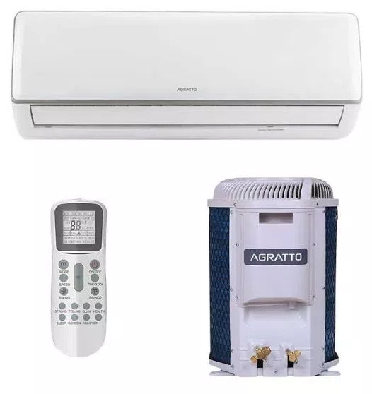 Ar-Condicionado Split Hi Wall Agratto Neo Top 12000 BTUs Quente/Frio Inverter ICST 12QFR402 duplicado