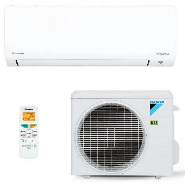 Ar-Condicionado Split Hi Wall Daikin EcoSwing 9000 BTUs Frio Inverter FTKP09Q5VL / RKP09Q5VL