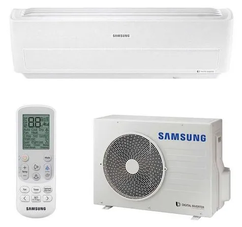 Ar-Condicionado Split Hi Wall Samsung Wind Free 18000 BTUs Quente/Frio Inverter AR18NSPXBWKNAZ