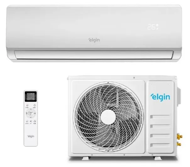 Ar-Condicionado Split Hi Wall Elgin Eco Class Plus 18000 BTUs Controle Remoto Frio HAFI18B2FB / HAFE18B2NB