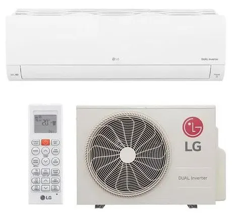 Ar-Condicionado Split Hi Wall LG Dual Inverter Voice 9000 BTUs Frio Inverter S4-Q09AA31B