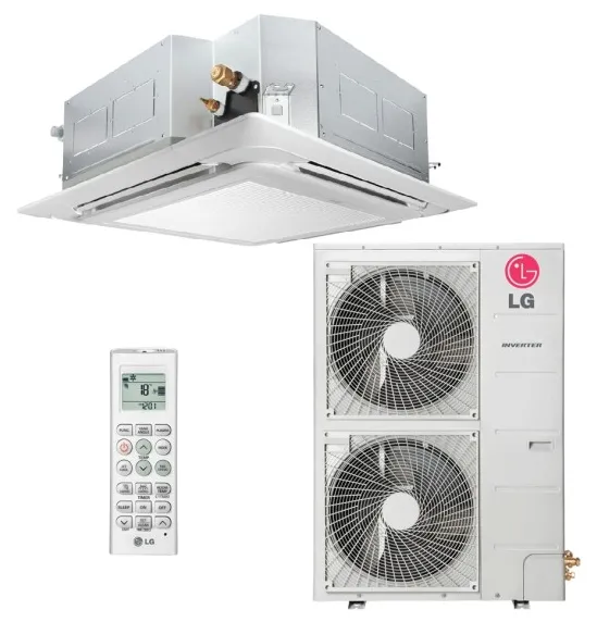 Ar-Condicionado Split Cassete LG 50000 BTUs Quente/Frio Inverter AT-W60GMLP0