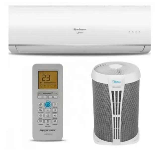 Ar-Condicionado Split Hi Wall Springer Midea Airvolution 22000 BTUs Frio 42TFCA22S5 / 38TFCA22S5