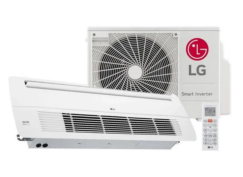 Ar-Condicionado Split Cassete LG 18000 BTUs Quente/Frio Inverter AT-W18GTLP