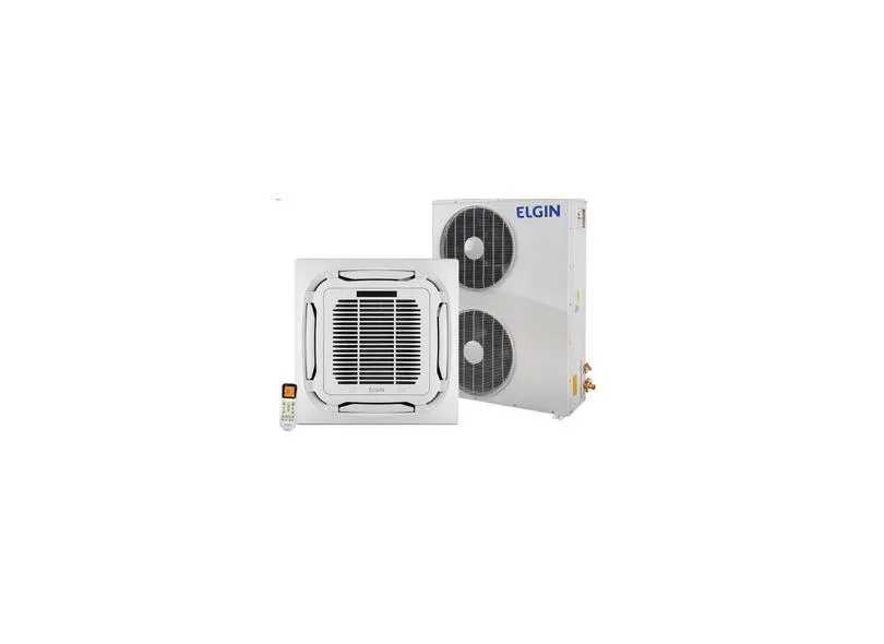 Ar-Condicionado Split Cassete Elgin 48000 BTUs Quente/Frio 45KPQI48B2NA / 45OUQE48B4NA