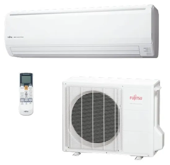 Ar-Condicionado Split Hi Wall Fujitsu 18000 BTUs Quente/Frio Inverter ASBG18LFCA / AOBG18LFCB