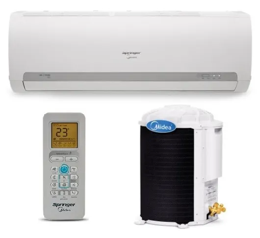 Ar-Condicionado Split Hi Wall Springer Midea 9000 BTUs Quente/Frio 42MAQA09S5 / 38KQX09S5