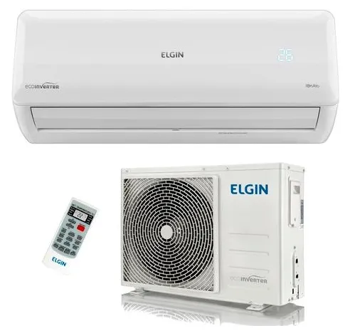 Ar-Condicionado Split Hi Wall Elgin Eco 9000 BTUs Frio Inverter HVFI09B2IB / HVFE09B2NB