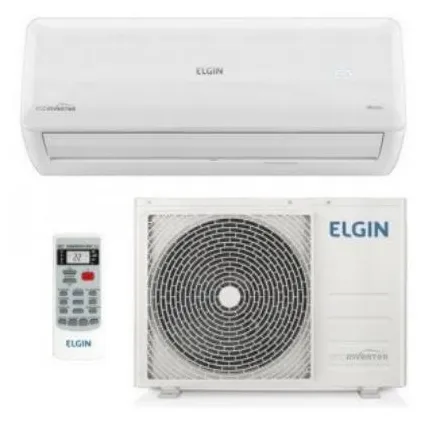 Ar-Condicionado Split Hi Wall Elgin Eco 9000 BTUs Frio Inverter HVFI09B2IA / HVFE09B2IA