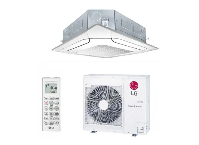 Ar-Condicionado Split Cassete LG 24000 BTUs Quente/Frio Inverter AT-W24GPLP0