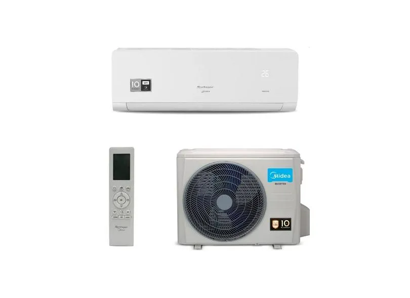 Ar-Condicionado Split Hi Wall Springer Midea Xtreme Save Connect 18000 BTUs Quente/Frio Inverter 38AGVQC18M5 / 42AGVQC18M5