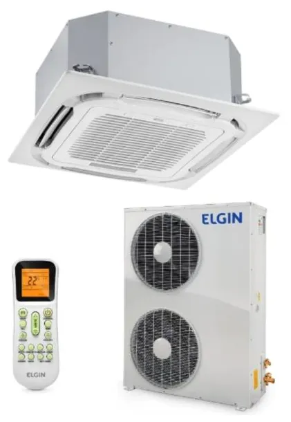 Ar-Condicionado Split Cassete Elgin Plus 48000 BTUs Frio KPFI48B2NA / OUFE48B3CB