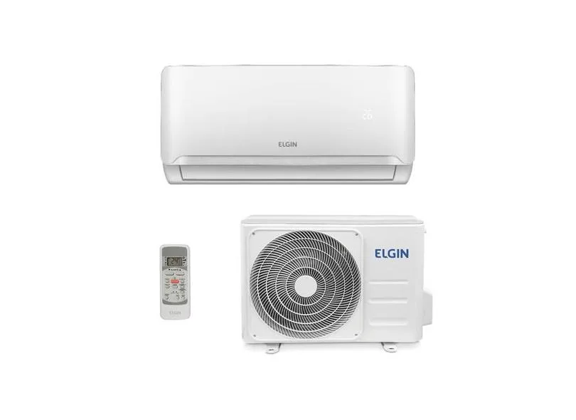 Ar-Condicionado Split Hi Wall Elgin Eco Plus II 24000 BTUs Quente/Frio HEQE24B2NB / HEQI24B2FB