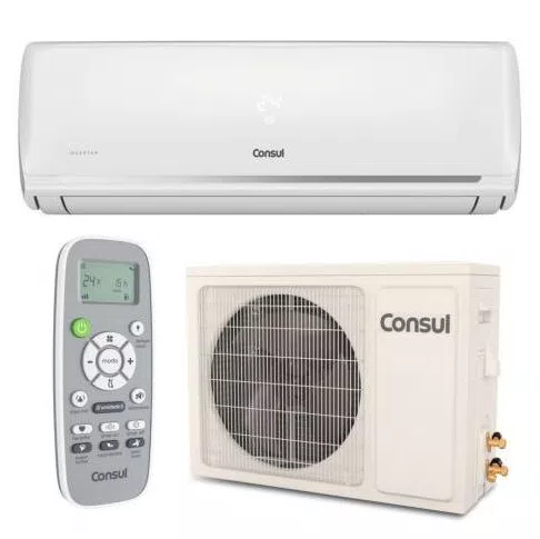 Ar-Condicionado Split Hi Wall Consul 9000 BTUs Quente/Frio Inverter CBJ09EBBNA / CBM09EBBNA