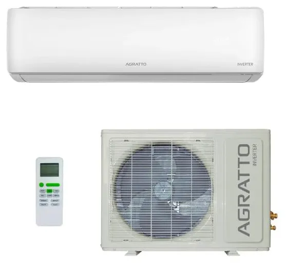 Ar-Condicionado Split Hi Wall Agratto Eco 18000 BTUs Frio Inverter EICS18FR4-02