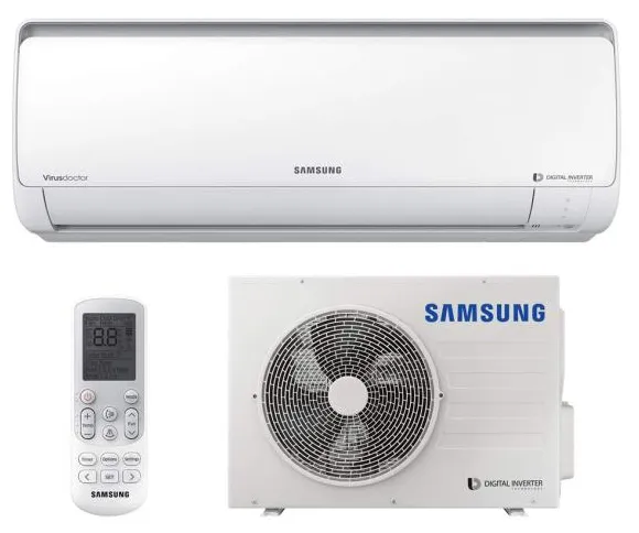 Ar-Condicionado Split Hi Wall Samsung 21500 BTUs Frio Inverter AR24NVFPCWKNAZ