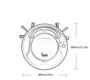 Máquina de limpeza a vácuo robô multifuncional, carregamento inteligente