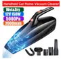 Aspirador de pó portátil para carro 120 W 12V Handheld Auto Duster Dirt Duction Dry & Wet