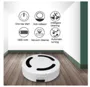 Smart Home 2in1 Auto Recarregável Piso Esfregar Robô Aspirador Piso Aspirador Sem Fio Sucção Vassoura