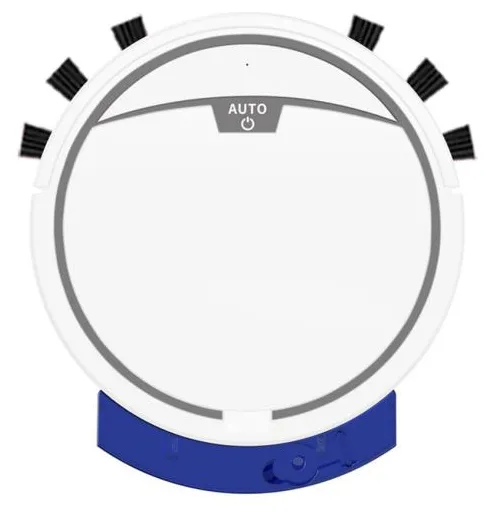 Varrendo robô aspirador de pó de navegação automática tanque de água inteligente sem fio