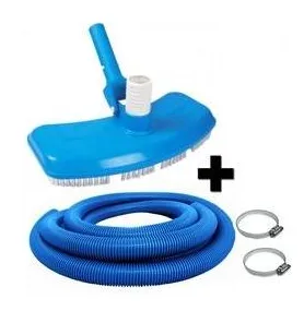 Aspirador para Piscina Asa Delta + Mangueira 6m 38mm com Abracadeiras