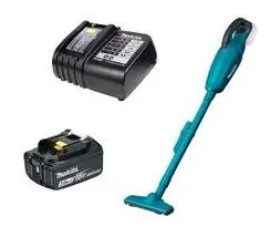 Kit Aspirador de Pó DCL180Z Makita e Bateria 18V 3.0Ah e Carregador