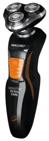 Barbeador Elétrico sem Fio Mallory Sensitive Derma Care