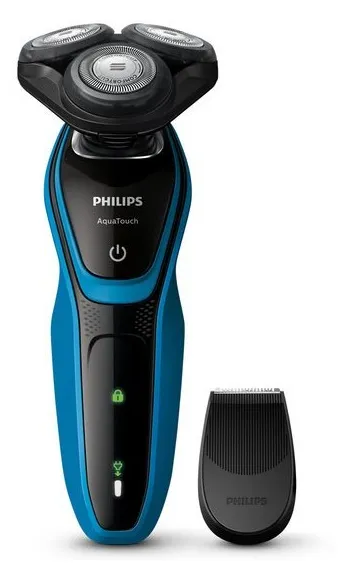 Barbeador Elétrico sem Fio Philips AquaTouch S5050/04