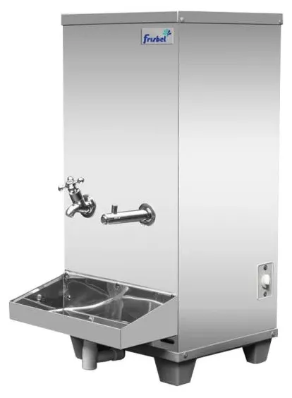 Bebedouro Industrial 25L Frisbel Inox Bancada 1 Jato Gelado B25