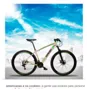 Bicicleta Mountain Bike GT SPRINT MTB Volcon 2021 21 Marchas Aro 29 Freio a Disco Mecânico