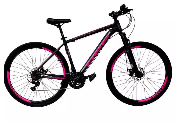 Bicicleta Ello Bike Lazer OFF DISCOVERY 21 Marchas Aro 29 Freio a Disco Mecânico