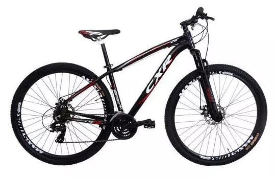 Bicicleta Cairu CRX 21 Marchas Aro 29 Suspensão Dianteira Freio a Disco Mecânico