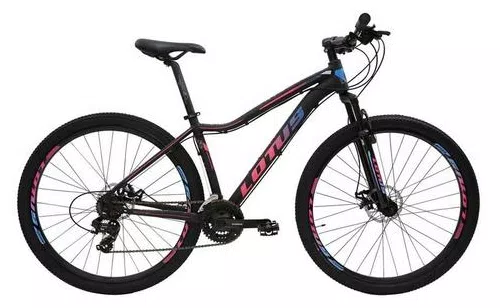 Bicicleta Mountain Bike Cairu MTB Lotús Angel 21 Marchas Aro 29 Suspensão Dianteira Freio a Disco Mecânico